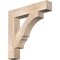 Ekena Millwork Balboa Block Smooth Bracket, Douglas Fir, 5 1/2"W x 32"D x 32"H BKT06X32X32BOA05SDF - alternate 1